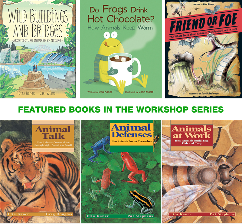 Books featured in my workshops